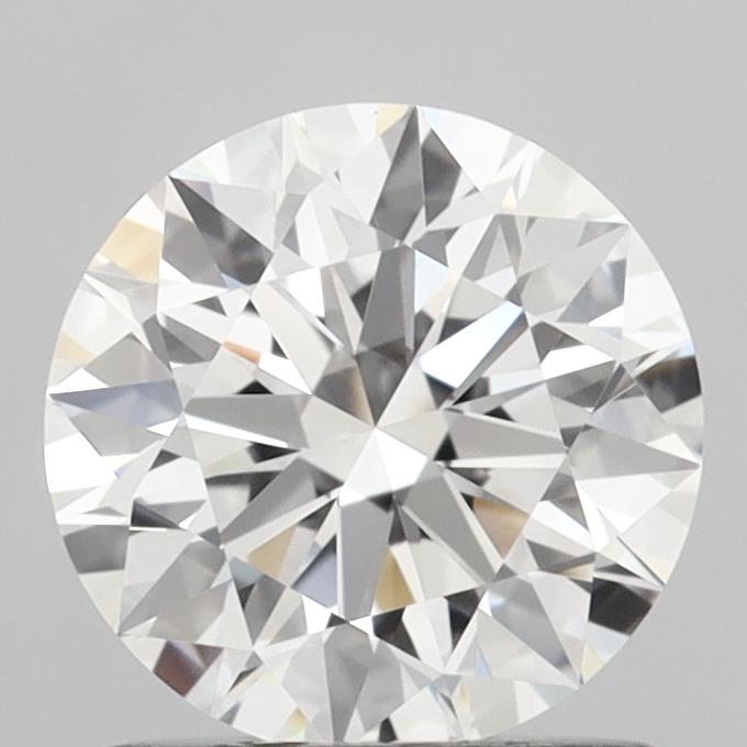 1.09 Carat Round Shaped, Ideal Cut, D Color, VVS2 Clarity, IGI Certified Lab Grown Diamond