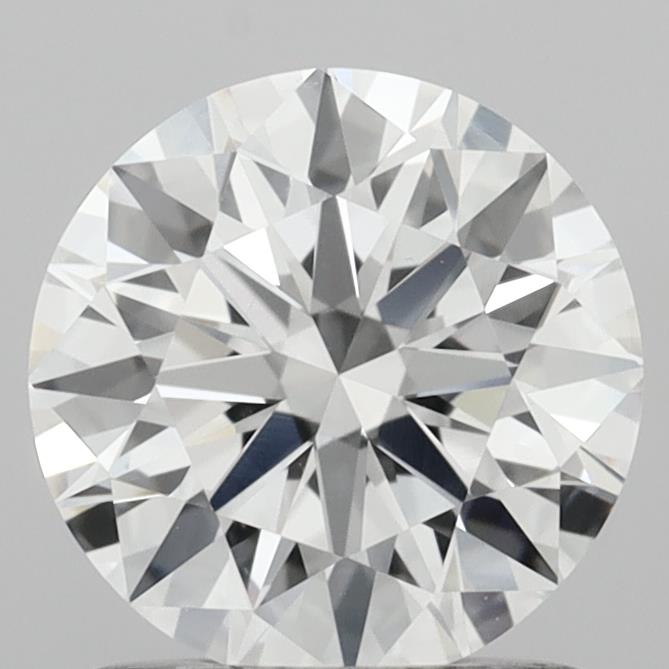 1.24 Carat Round Shaped, Ideal Cut, D Color, VVS2 Clarity, IGI Certified Lab Grown Diamond