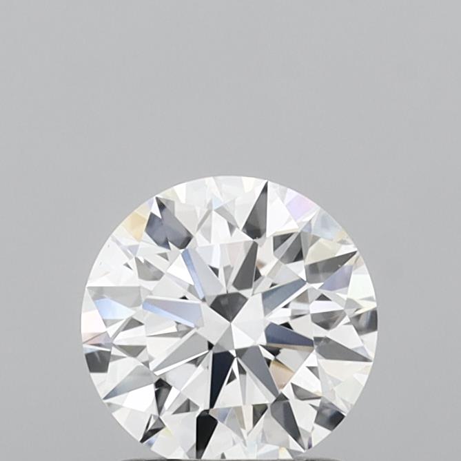 1.26 Carat Round Shaped, Ideal Cut, D Color, VVS1 Clarity, IGI Certified Lab Grown Diamond