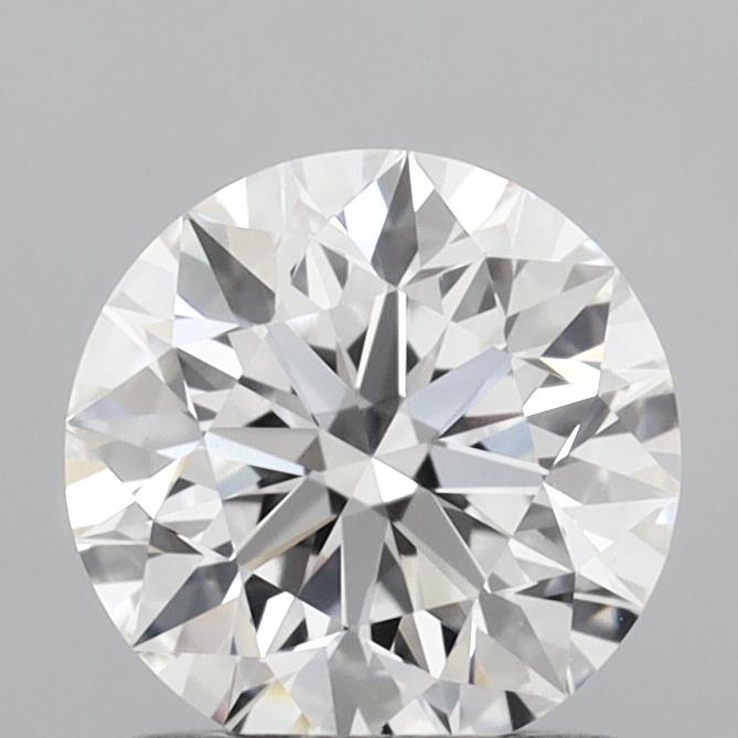 1.00 Carat Round Shaped, Excellent Cut, D Color, VVS2 Clarity, IGI Certified Lab Grown Diamond