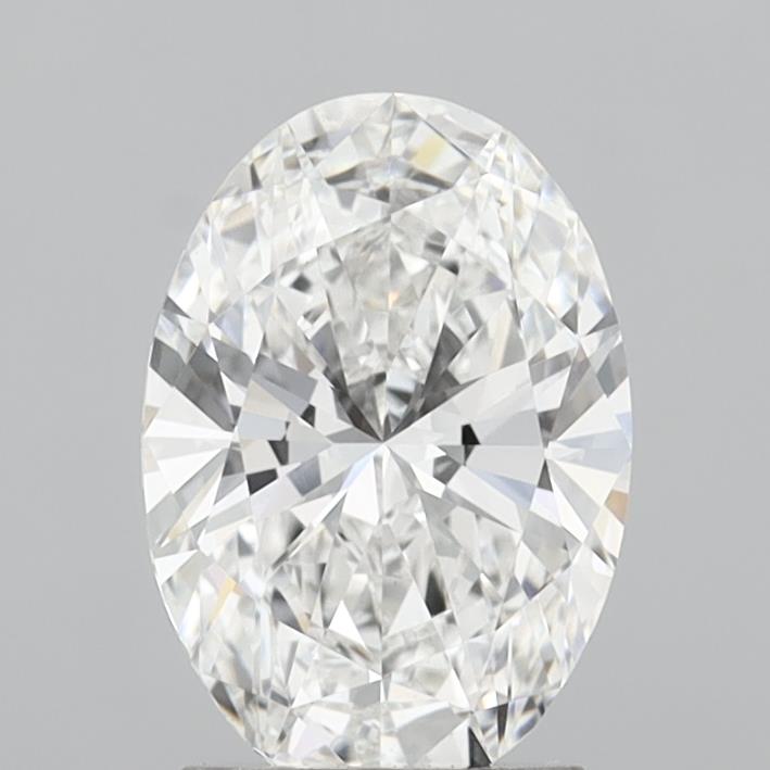 2.07 Carat Oval Shaped, Ideal Cut, E Color, VVS2 Clarity, IGI Certified Lab Grown Diamond