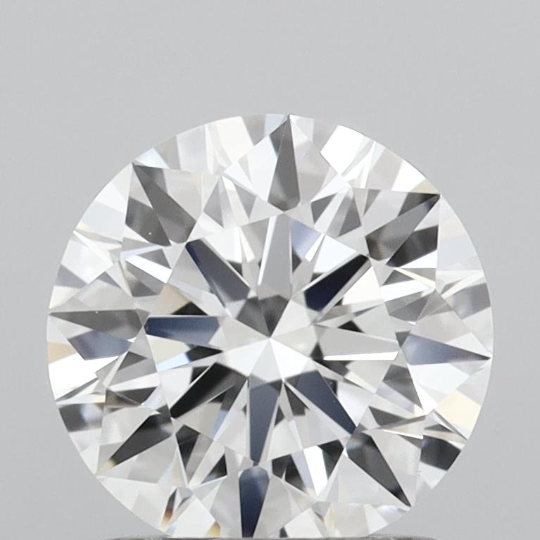 1.23 Carat Round Shaped, Excellent Cut, D Color, VVS2 Clarity, IGI Certified Lab Grown Diamond