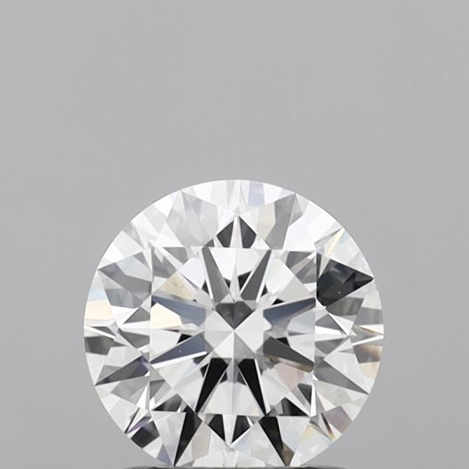 1.21 Carat Round Shaped, Ideal Cut, D Color, VVS2 Clarity, IGI Certified Lab Grown Diamond