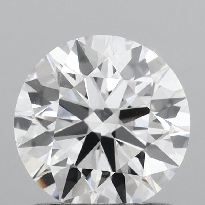 1.06 Carat Round Shaped, Ideal Cut, D Color, VVS2 Clarity, IGI Certified Lab Grown Diamond