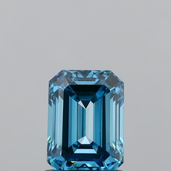 1.00 Carat Emerald Shaped, Ideal Cut, VVS2 Clarity, IGI Certified Lab Grown Diamond