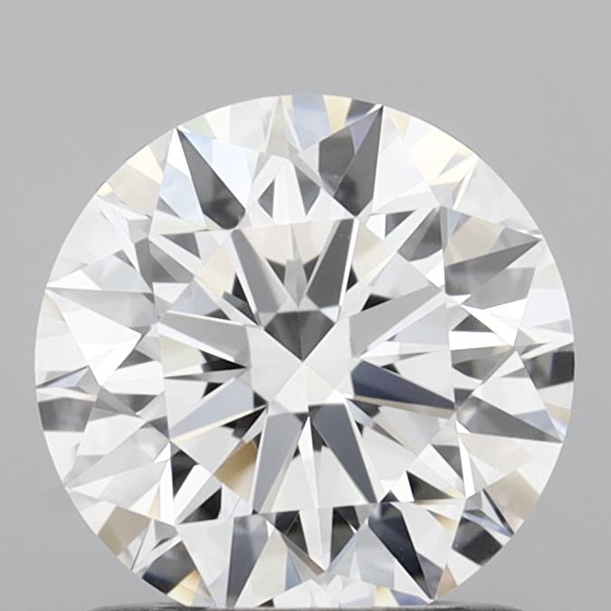 1.05 Carat Round Shaped, Ideal Cut, D Color, VVS2 Clarity, IGI Certified Lab Grown Diamond
