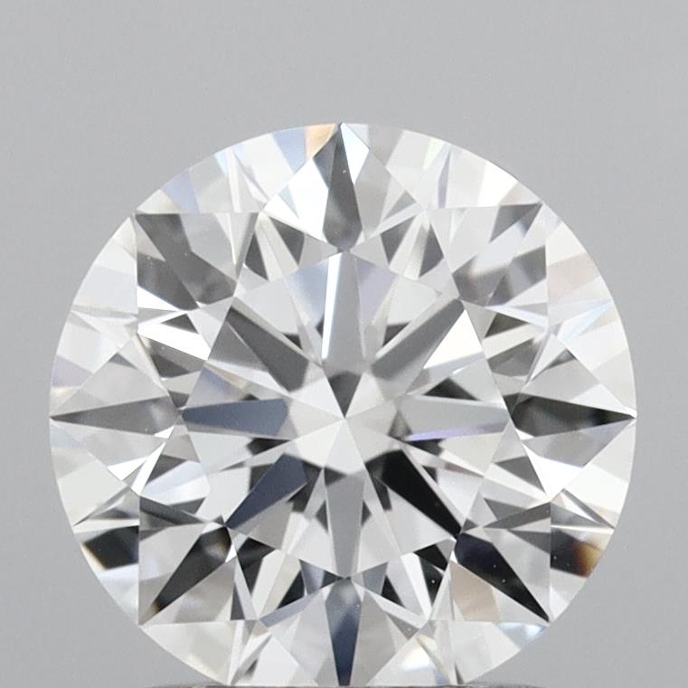 1.54 Carat Round Shaped, Ideal Cut, D Color, VVS1 Clarity, IGI Certified Lab Grown Diamond