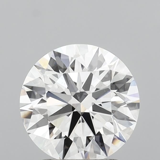 1.92 Carat Round Shaped, Ideal Cut, E Color, VVS2 Clarity, IGI Certified Lab Grown Diamond