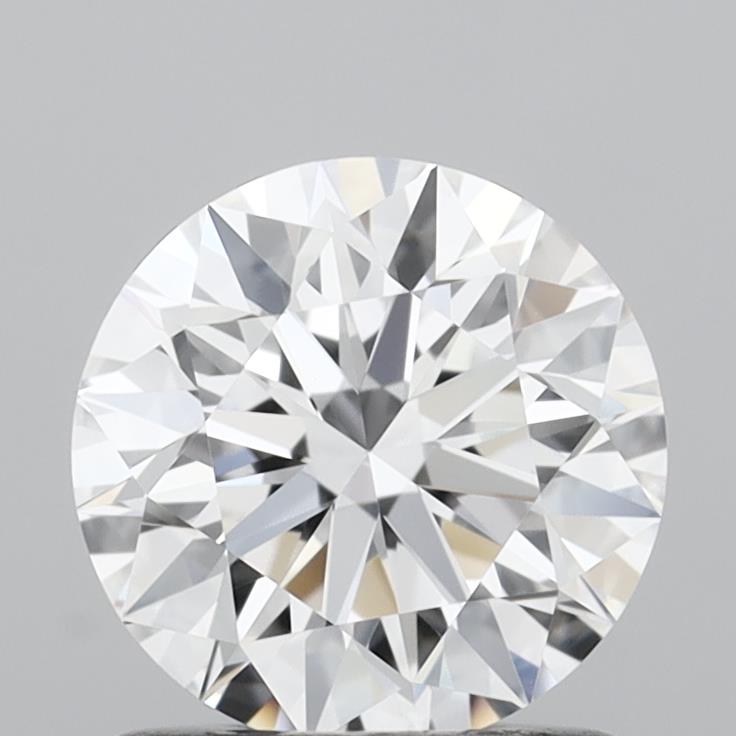 1.09 Carat Round Shaped, Ideal Cut, D Color, VVS2 Clarity, IGI Certified Lab Grown Diamond
