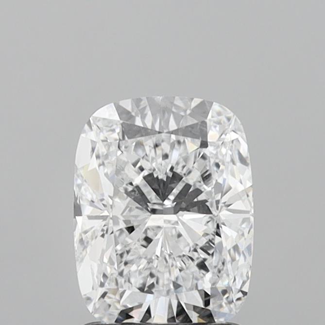 1.46 Carat Cushion Shaped, Ideal Cut, D Color, VVS2 Clarity, IGI Certified Lab Grown Diamond