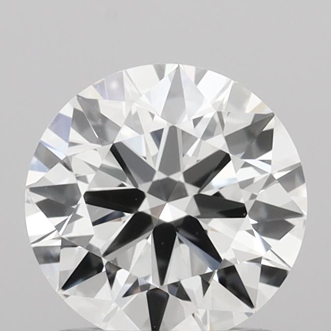 1.03 Carat Round Shaped, Ideal Cut, D Color, VVS2 Clarity, IGI Certified Lab Grown Diamond