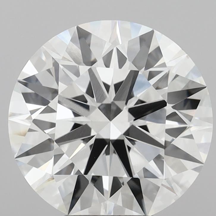 5.10 Carat Round Shaped, Ideal Cut, E Color, VVS2 Clarity, IGI Certified Lab Grown Diamond