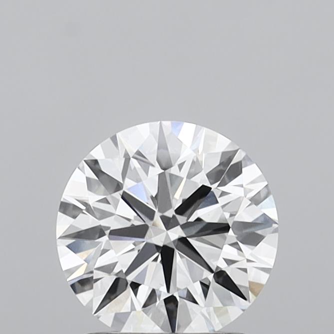 1.37 Carat Round Shaped, Ideal Cut, D Color, VVS2 Clarity, IGI Certified Lab Grown Diamond