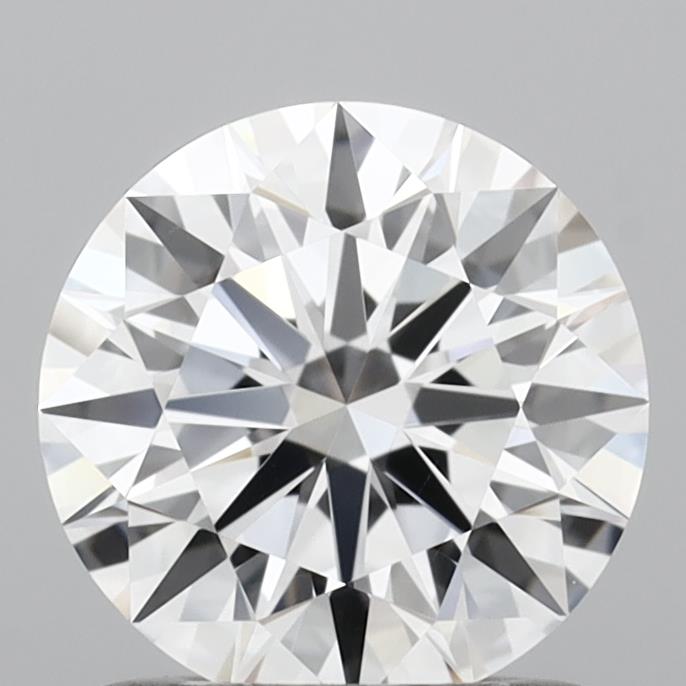 1.06 Carat Round Shaped, Ideal Cut, D Color, VS1 Clarity, IGI Certified Lab Grown Diamond