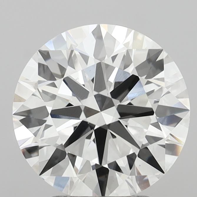 3.07 Carat Round Shaped, Ideal Cut, E Color, VS1 Clarity, IGI Certified Lab Grown Diamond