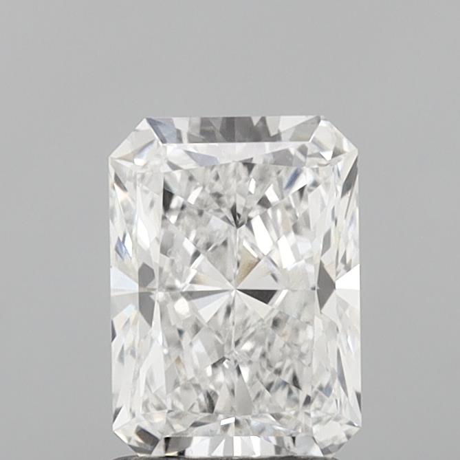 1.71 Carat Radiant Shaped, Ideal Cut, E Color, VS1 Clarity, IGI Certified Lab Grown Diamond