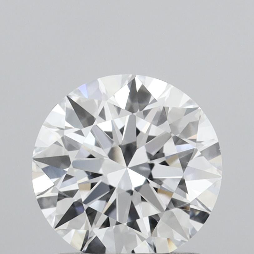 1.08 Carat Round Shaped, Ideal Cut, D Color, VVS2 Clarity, IGI Certified Lab Grown Diamond