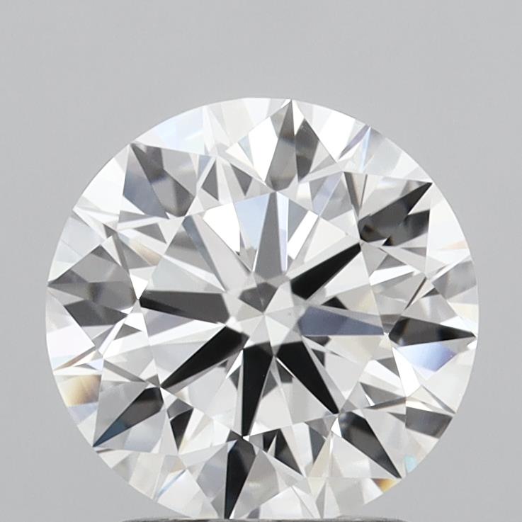 2.18 Carat Round Shaped, Ideal Cut, D Color, VS1 Clarity, IGI Certified Lab Grown Diamond