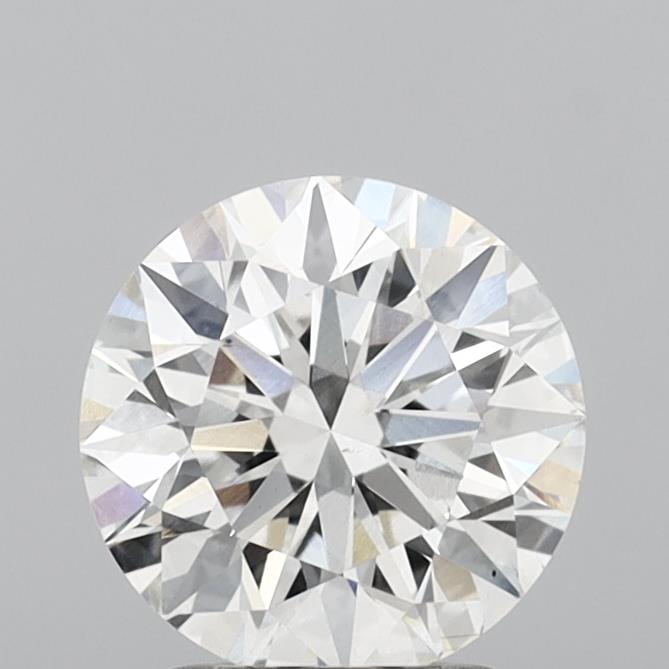 2.09 Carat Round Shaped, Ideal Cut, G Color, VS1 Clarity, IGI Certified Lab Grown Diamond