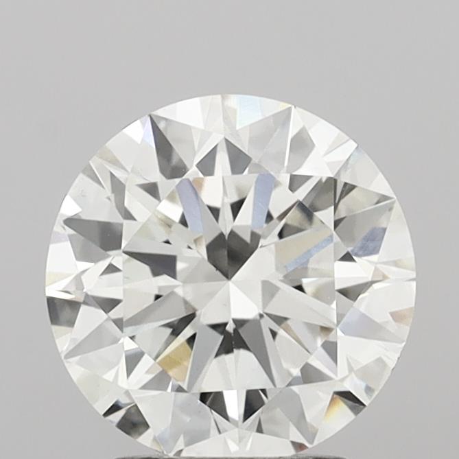 2.50 Carat Round Shaped, Excellent Cut, G Color, VS1 Clarity, IGI Certified Lab Grown Diamond