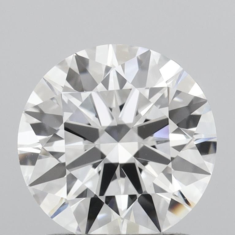 1.28 Carat Round Shaped, Excellent Cut, D Color, VVS2 Clarity, IGI Certified Lab Grown Diamond
