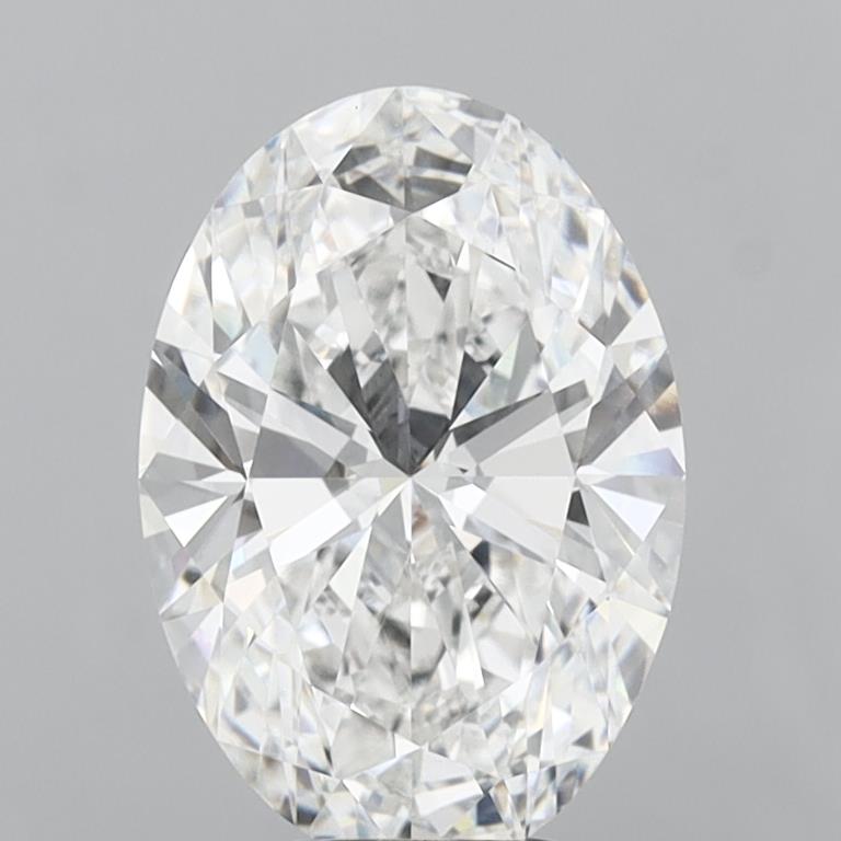 6.02 Carat Oval Shaped, Ideal Cut, E Color, VS1 Clarity, IGI Certified Lab Grown Diamond