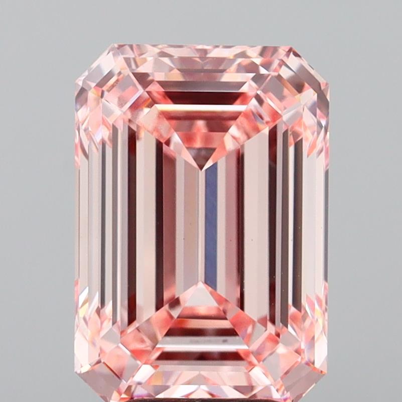 5.04 Carat Emerald Shaped, Ideal Cut, VVS2 Clarity, IGI Certified Lab Grown Diamond