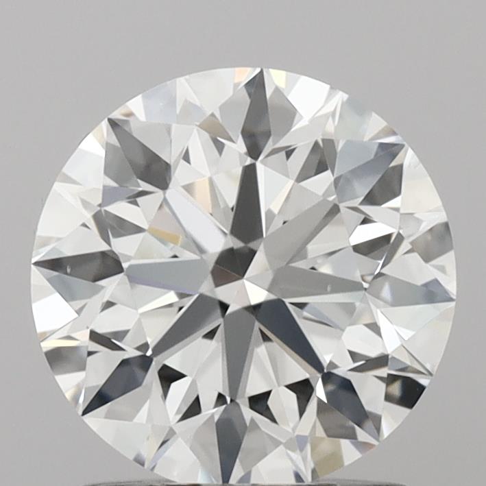 1.40 Carat Round Shaped, Excellent Cut, D Color, VS1 Clarity, IGI Certified Lab Grown Diamond