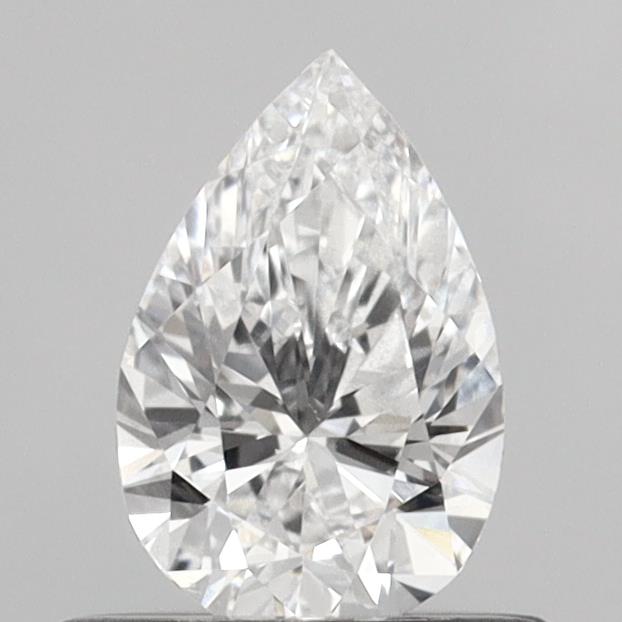 0.51 Carat Pear Shaped, D Color, VS2 Clarity, IGI Certified Lab Grown Diamond