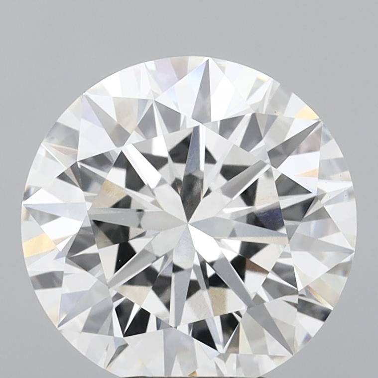 5.06 Carat Round Shaped, Ideal Cut, E Color, VS1 Clarity, IGI Certified Lab Grown Diamond