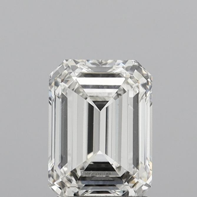 1.59 Carat Emerald Shaped, Ideal Cut, F Color, VS1 Clarity, IGI Certified Lab Grown Diamond