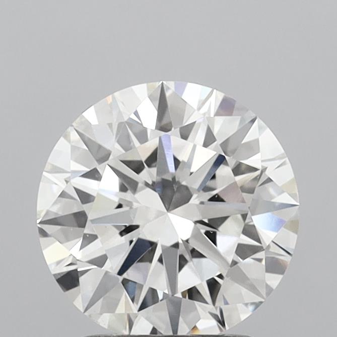 2.04 Carat Round Shaped, Excellent Cut, G Color, VS1 Clarity, IGI Certified Lab Grown Diamond