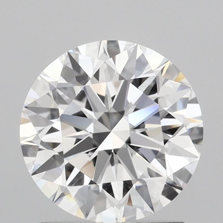 1.57 Carat Round Shaped, Ideal Cut, D Color, VVS2 Clarity, IGI Certified Lab Grown Diamond