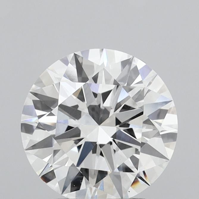 2.05 Carat Round Shaped, Excellent Cut, E Color, VVS2 Clarity, IGI Certified Lab Grown Diamond