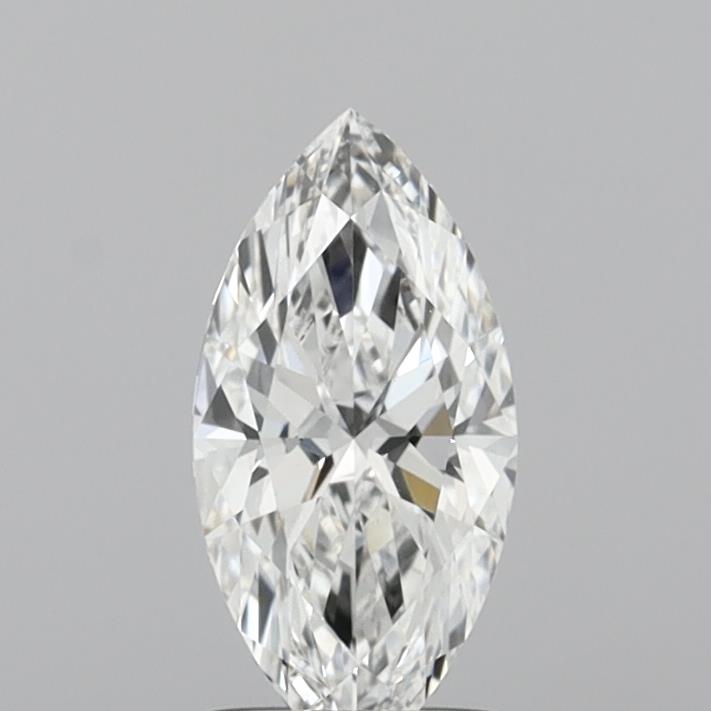 1.07 Carat Marquise Shaped, Ideal Cut, E Color, VVS2 Clarity, IGI Certified Lab Grown Diamond