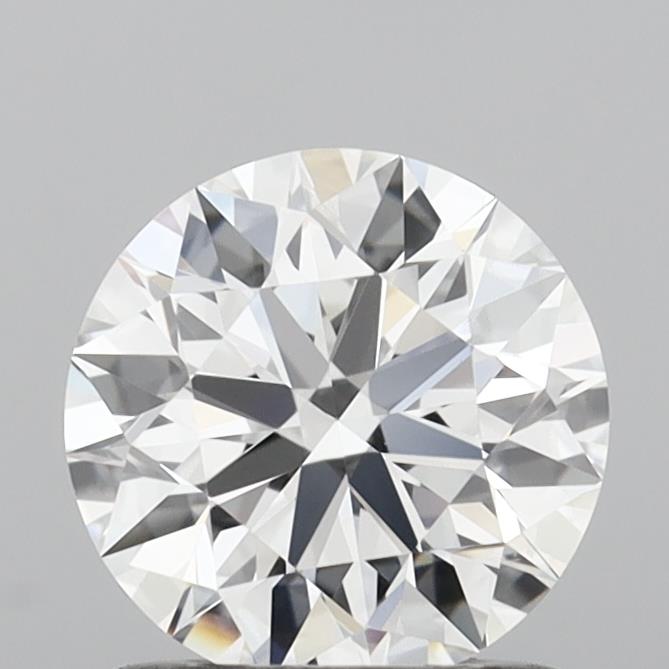 1.05 Carat Round Shaped, Ideal Cut, D Color, VVS2 Clarity, IGI Certified Lab Grown Diamond