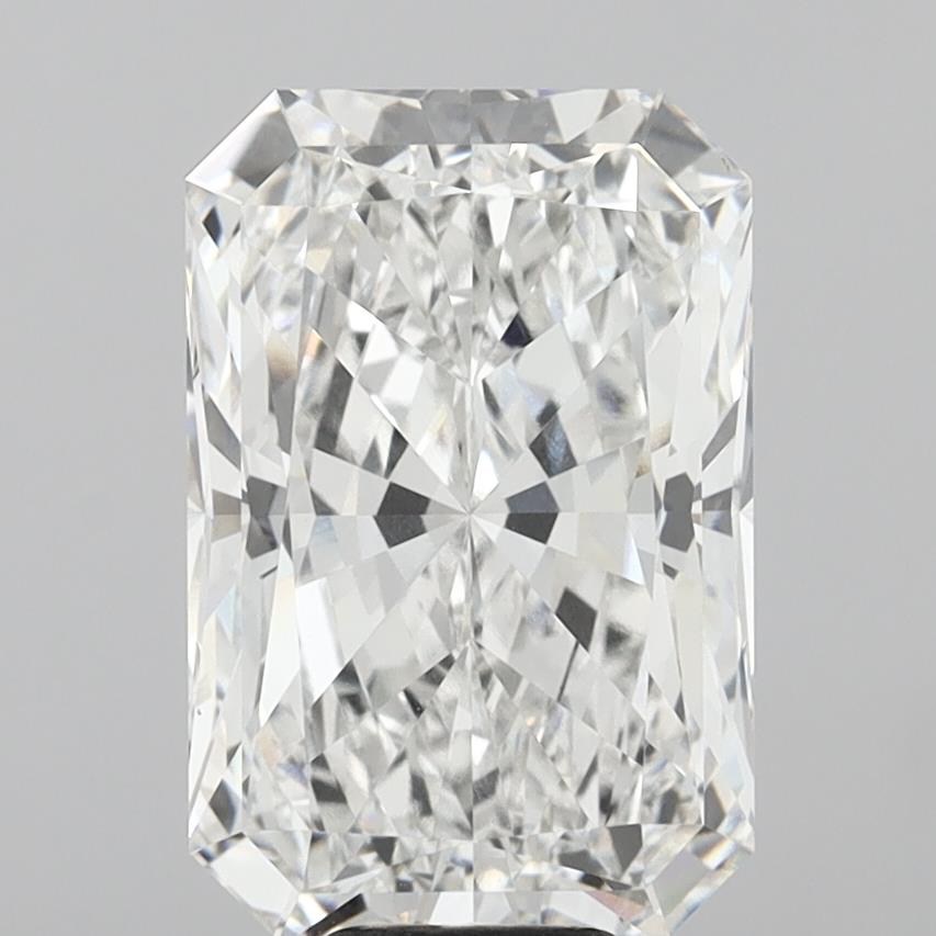 10.52 Carat Radiant Shaped, Ideal Cut, F Color, VVS2 Clarity, IGI Certified Lab Grown Diamond