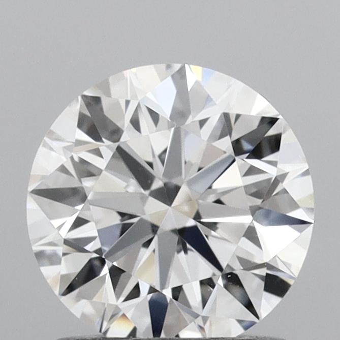 1.05 Carat Round Shaped, Ideal Cut, D Color, VVS2 Clarity, IGI Certified Lab Grown Diamond