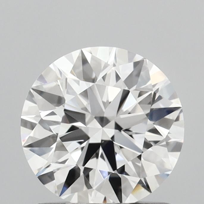 1.08 Carat Round Shaped, Ideal Cut, D Color, VVS2 Clarity, IGI Certified Lab Grown Diamond