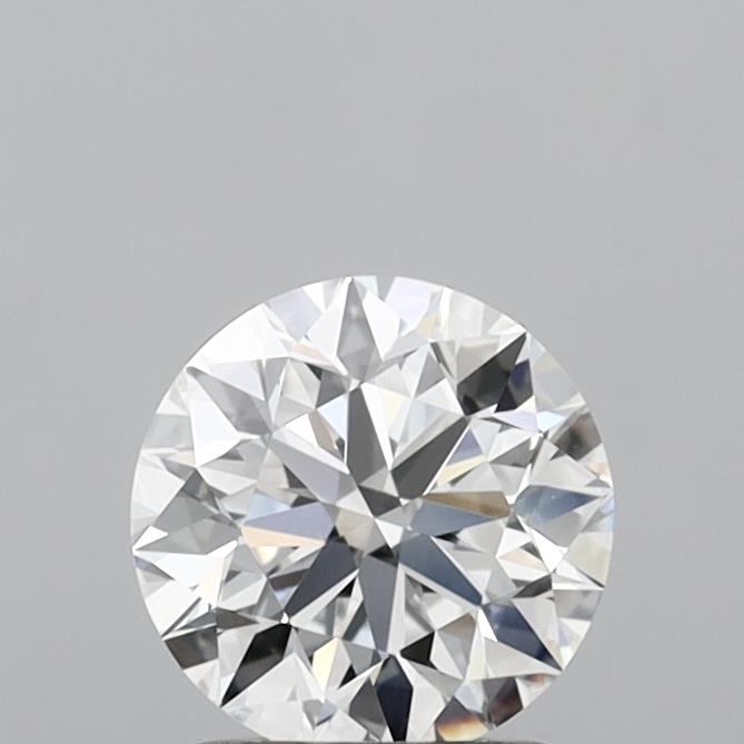 1.35 Carat Round Shaped, Excellent Cut, D Color, VS1 Clarity, IGI Certified Lab Grown Diamond