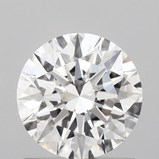 1.08 Carat Round Shaped, Ideal Cut, D Color, VVS2 Clarity, IGI Certified Lab Grown Diamond