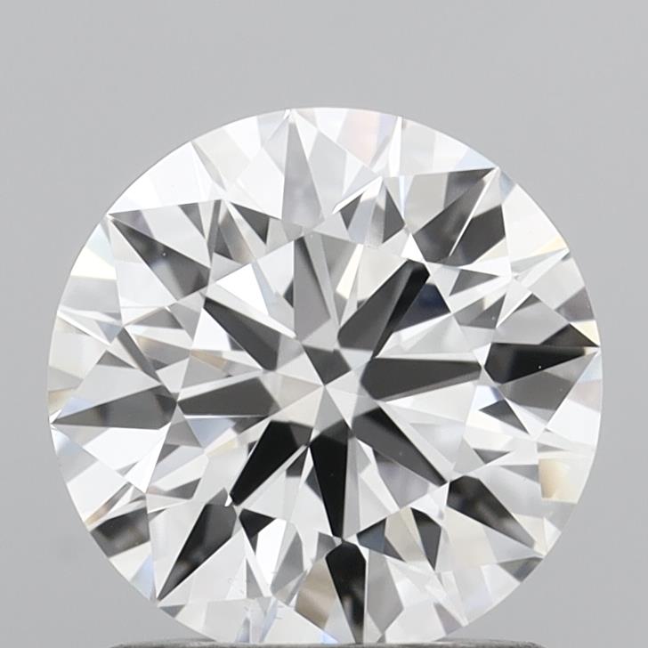 1.23 Carat Round Shaped, Ideal Cut, D Color, VS1 Clarity, IGI Certified Lab Grown Diamond