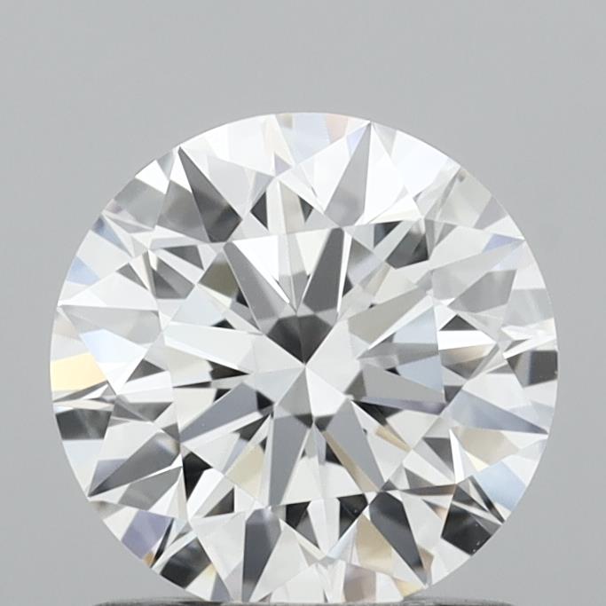 1.02 Carat Round Shaped, Ideal Cut, D Color, VVS2 Clarity, IGI Certified Lab Grown Diamond
