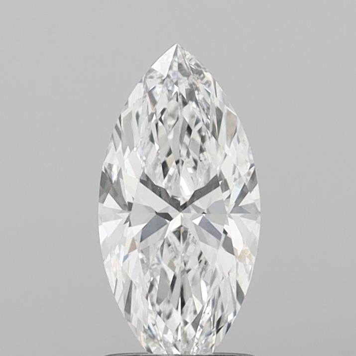1.04 Carat Marquise Shaped, Ideal Cut, E Color, VVS2 Clarity, IGI Certified Lab Grown Diamond