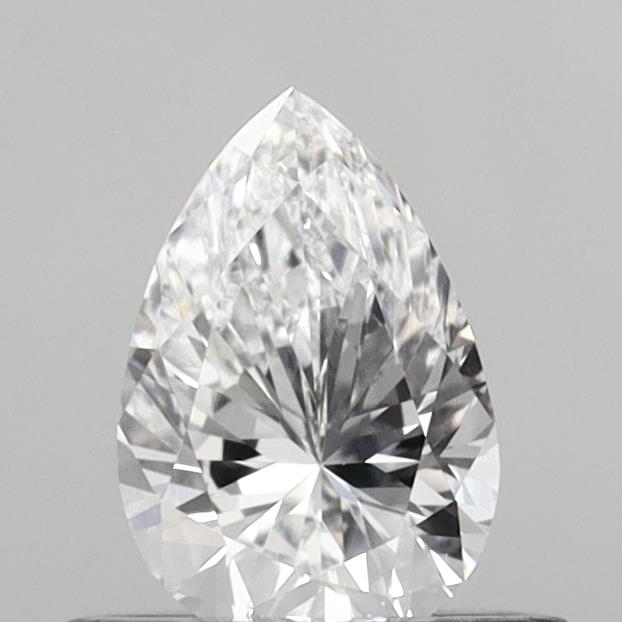 0.50 Carat Pear Shaped, D Color, VS1 Clarity, IGI Certified Lab Grown Diamond