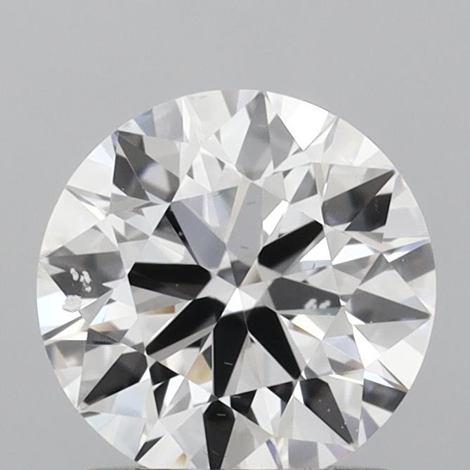 1.03 Carat Round Shaped, Ideal Cut, D Color, VS2 Clarity, IGI Certified Lab Grown Diamond