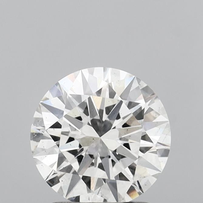 1.51 Carat Round Shaped, Excellent Cut, F Color, SI1 Clarity, IGI Certified Lab Grown Diamond