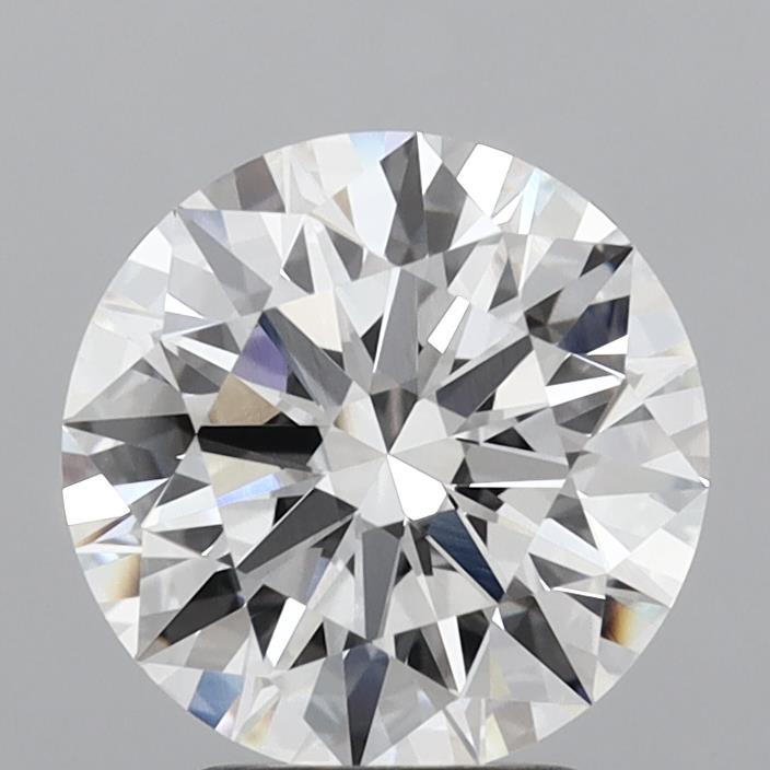 3.09 Carat Round Shaped, Ideal Cut, E Color, VVS2 Clarity, IGI Certified Lab Grown Diamond
