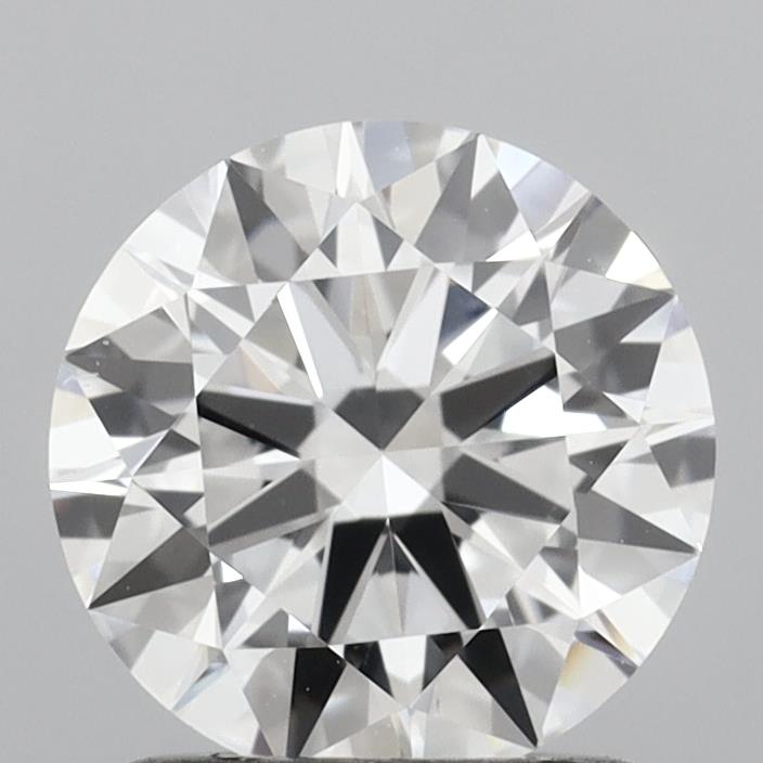 1.27 Carat Round Shaped, Excellent Cut, D Color, VS1 Clarity, IGI Certified Lab Grown Diamond