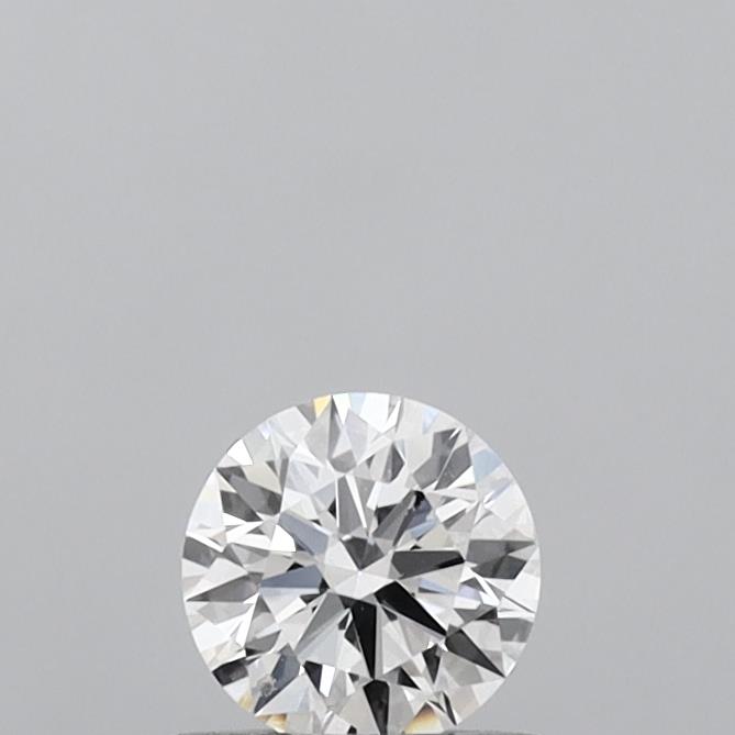 0.51 Carat Round Shaped, Ideal Cut, D Color, VS2 Clarity, IGI Certified Lab Grown Diamond